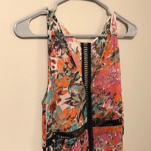 Tracy Reese sheer silk handkerchief dress